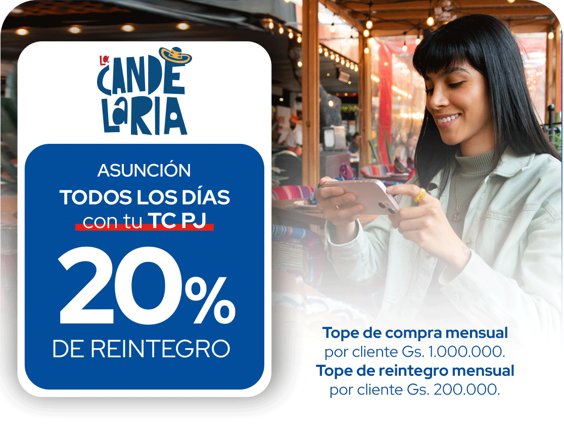 La Candelaria 20% Reintegro Gastronomía Todos Los Días Asuncion