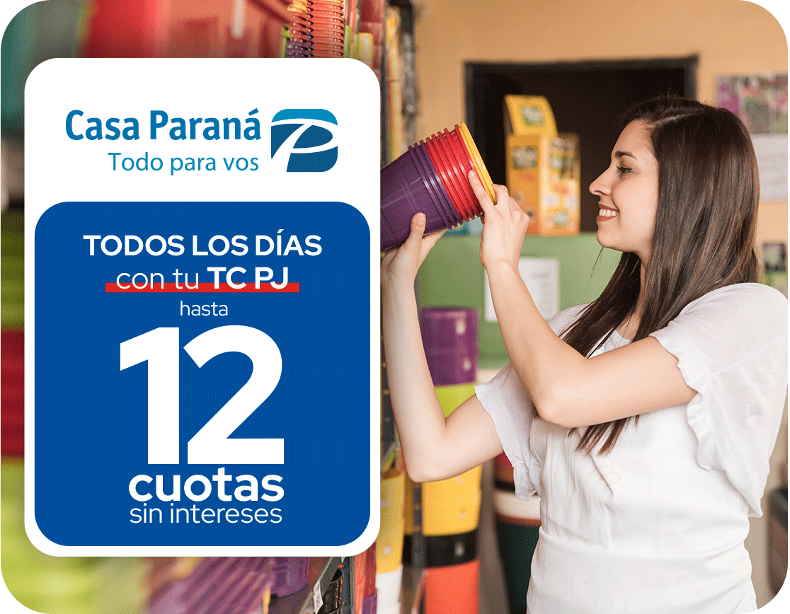 Casa Paraná 12 Cuotas Artículos Hogar Todos Los Días
