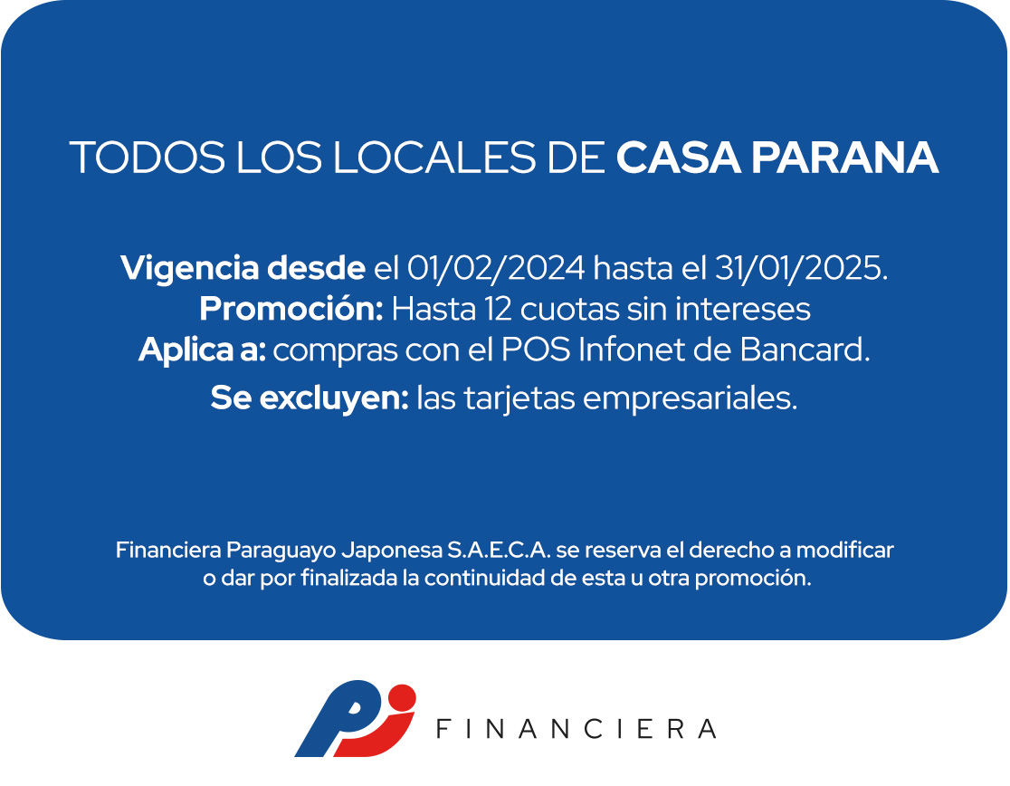 Casa Paraná 12 Cuotas Artículos Hogar Todos Los Días
