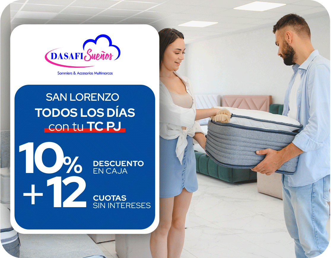Dasafi Sueños Beneficios Sommiers Todos Los Días San Lorenzo