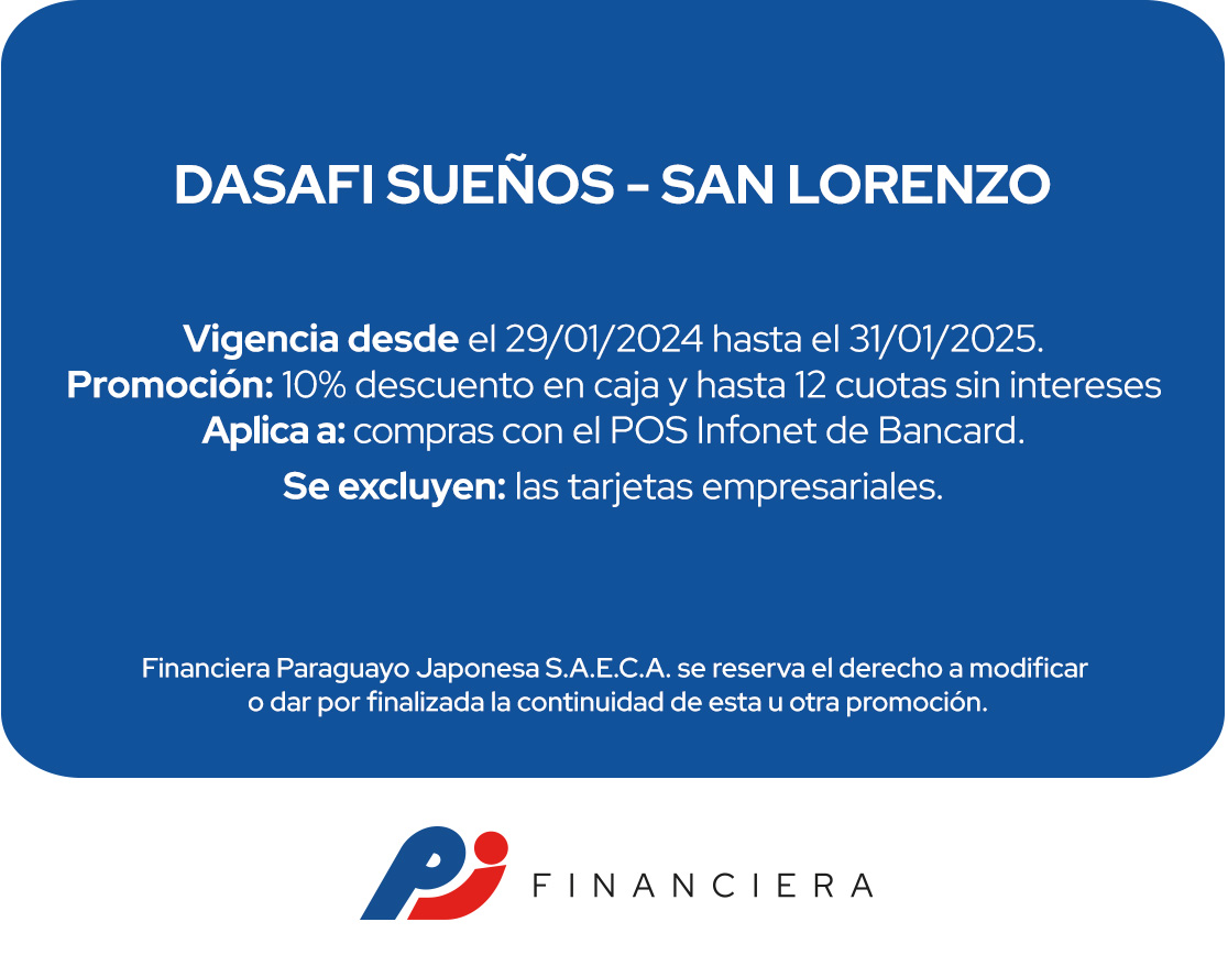 Dasafi Sueños Beneficios Sommiers Todos Los Días San Lorenzo