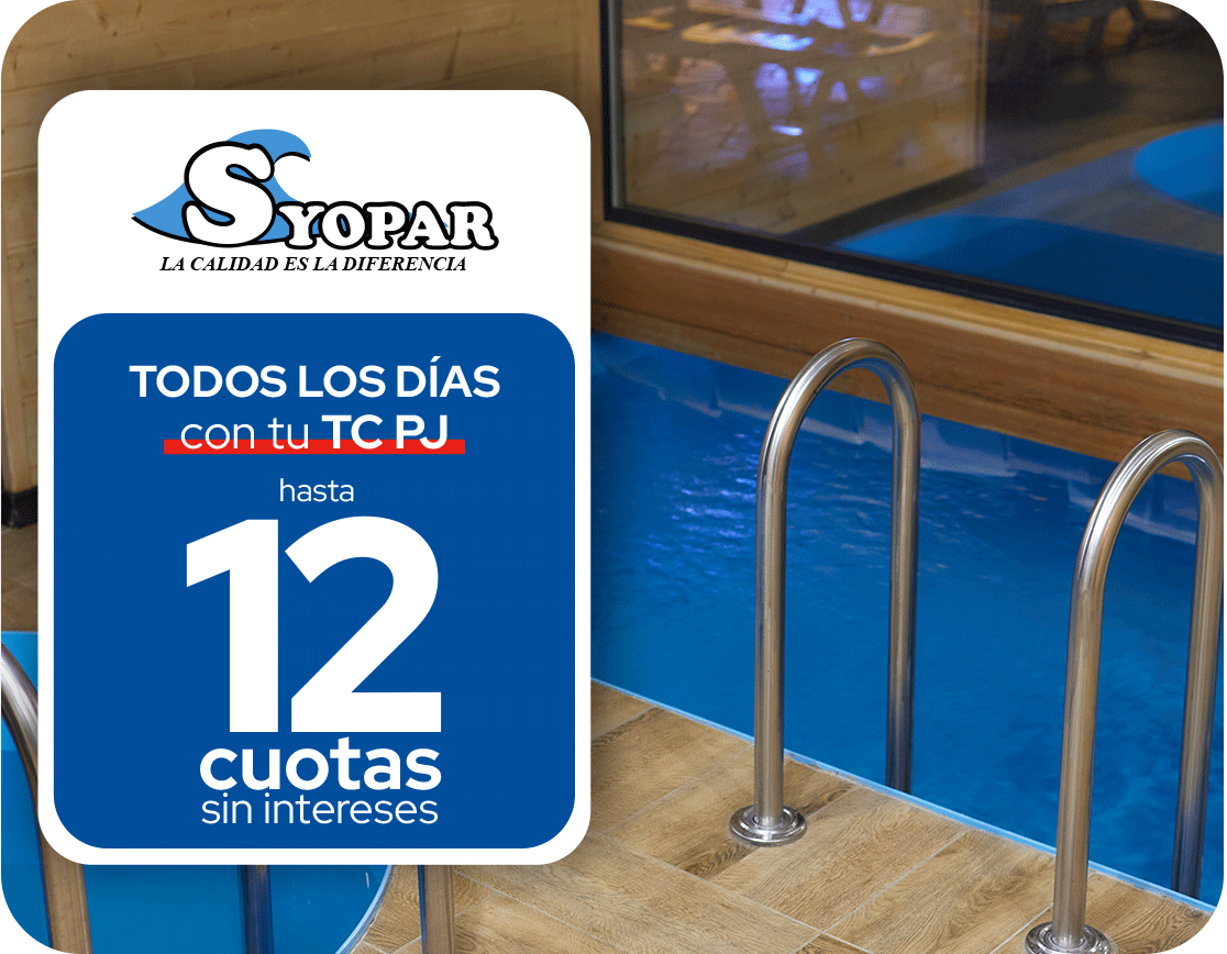 Syopar 12 Cuotas Piscinas Todos Los Días