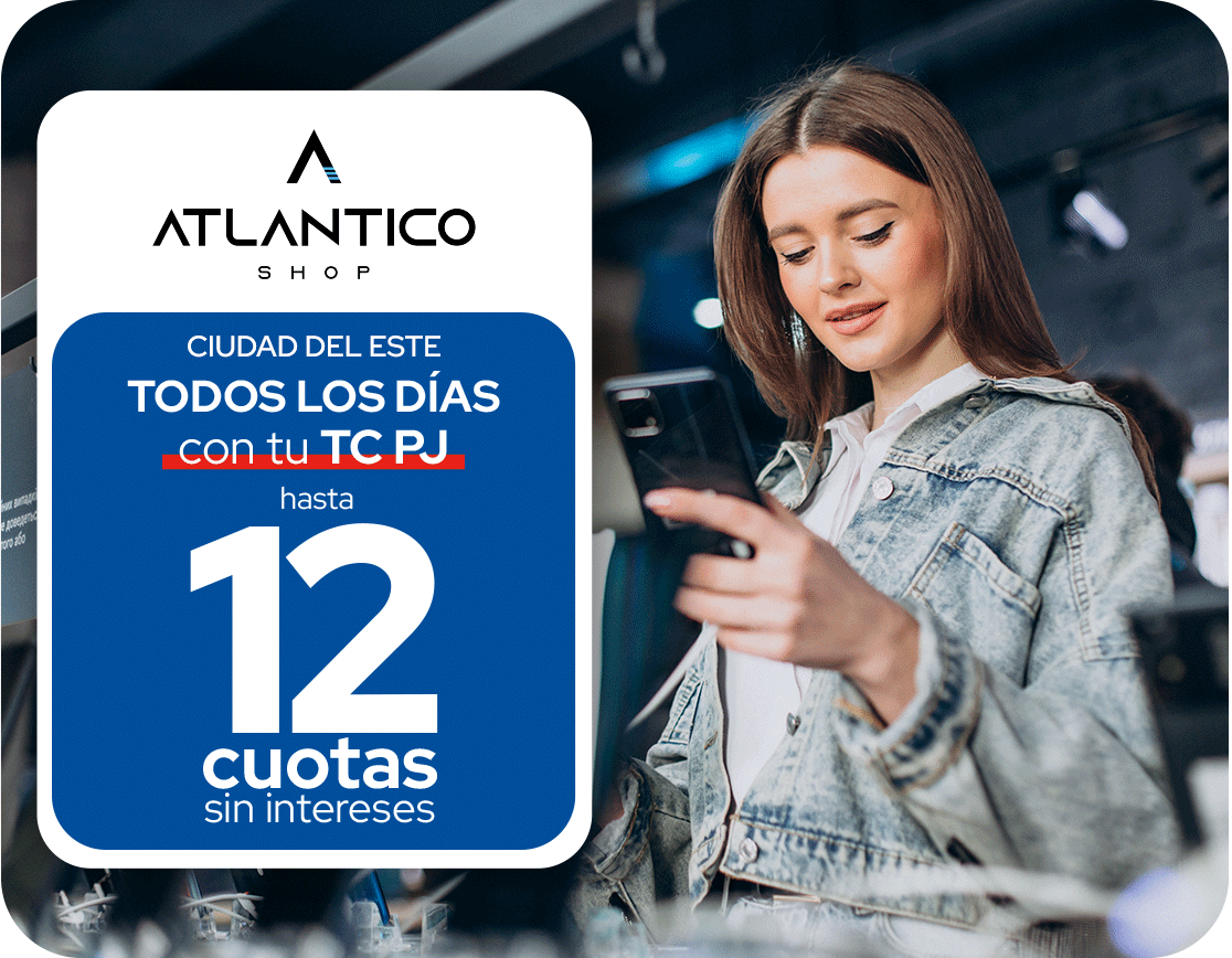 Atlántico Shop 12 Cuotas Tecnología Todos Los Días Ciudad del Este