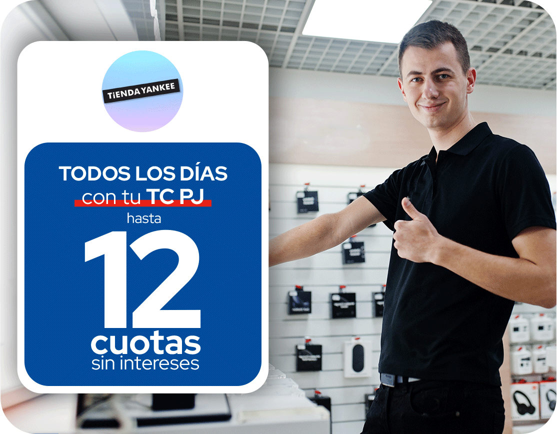 Tienda Yankee 12 Cuotas Tecnología Todos Los Días