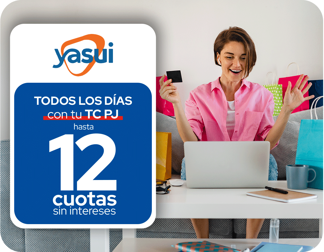Yasui 12 Cuotas Tecnología E-Commerce Todos Los Días