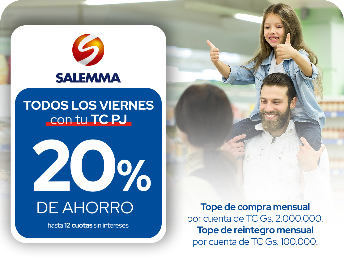Salemma 20% Ahorro Supermercado Viernes
