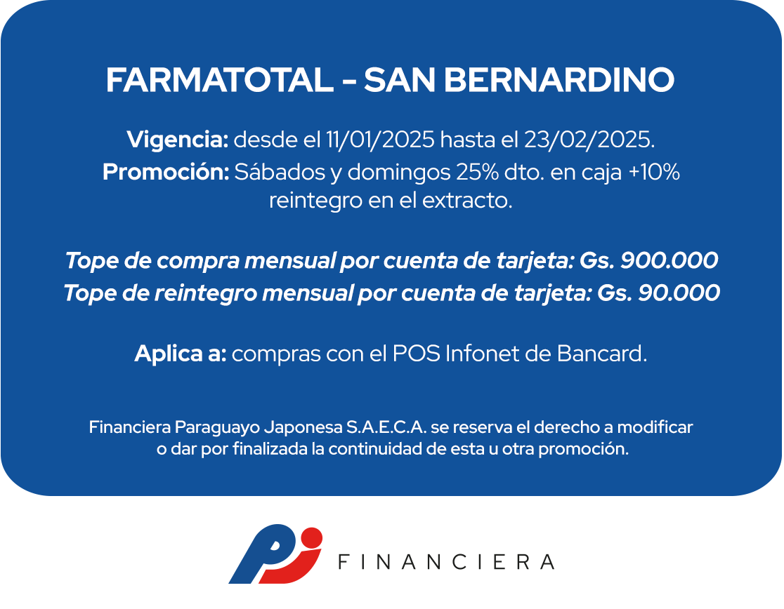 Farmatotal 35% Ahorro Farmacias Sabados Domingos San Bernardino